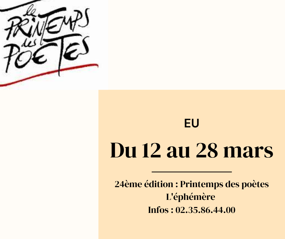 24ème édition : Printemps des poètes