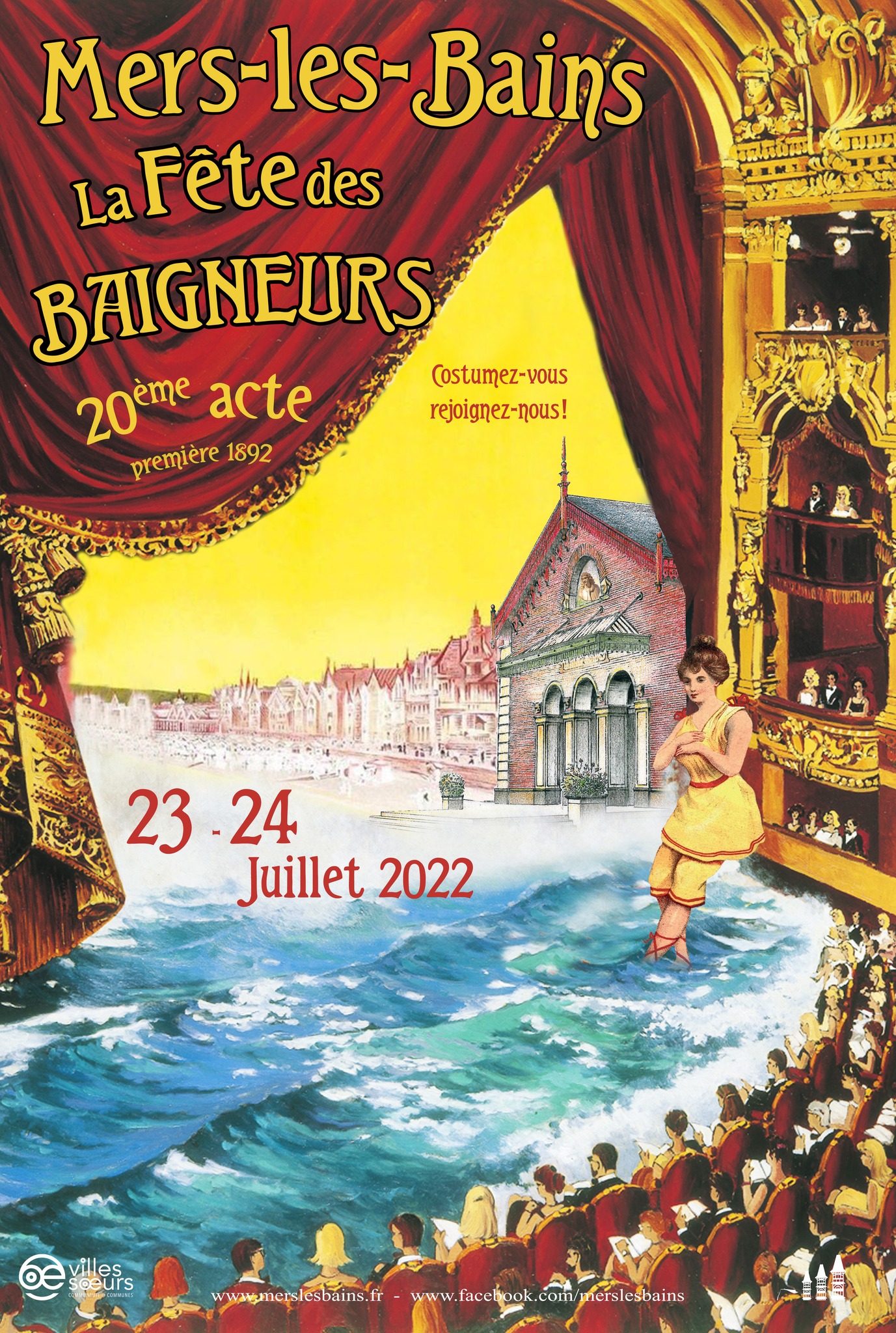 La Fête des Baigneurs à Mers les Bains 23 et 24 juillet 2022