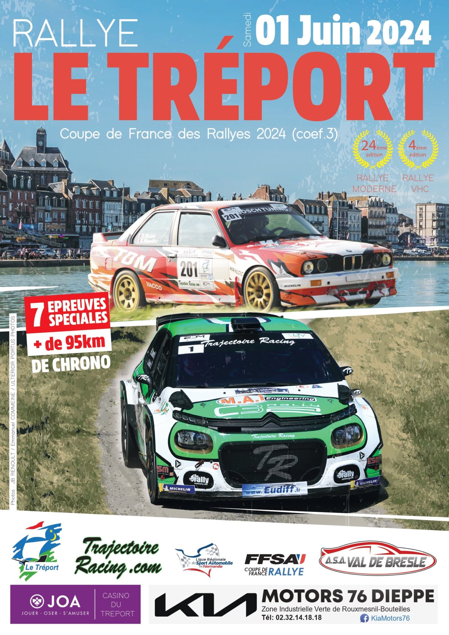 24ème Rallye National du Tréport 1er juin 2024