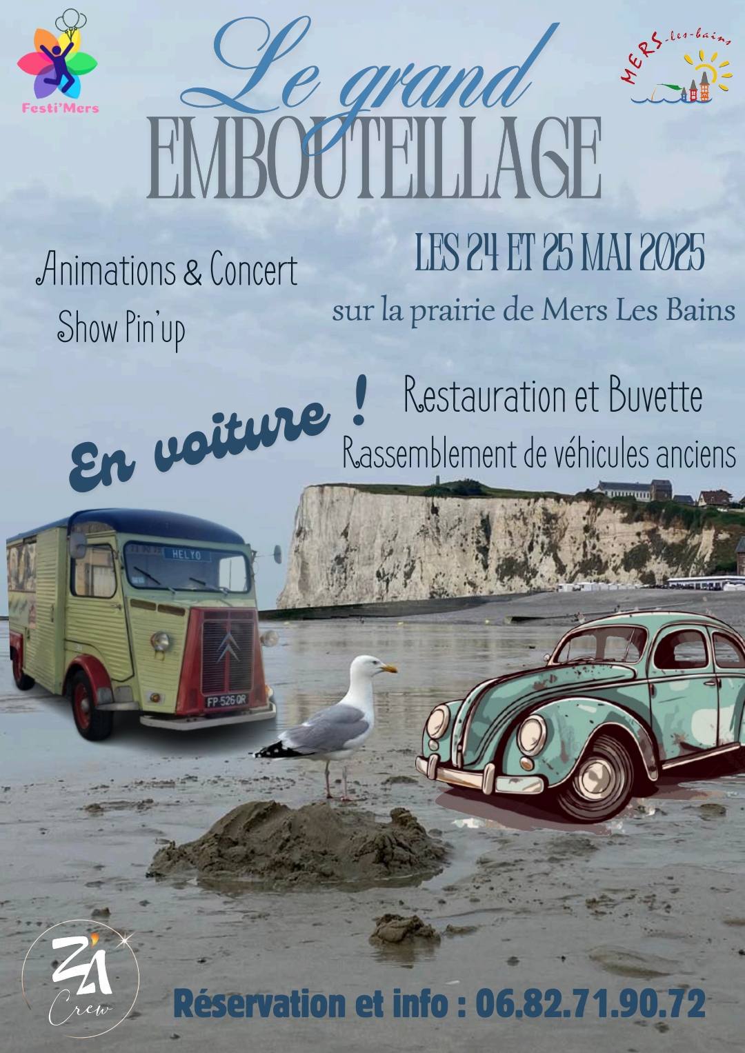 Ce week-end, c’est le Grand Embouteillage à Mers les Bains !