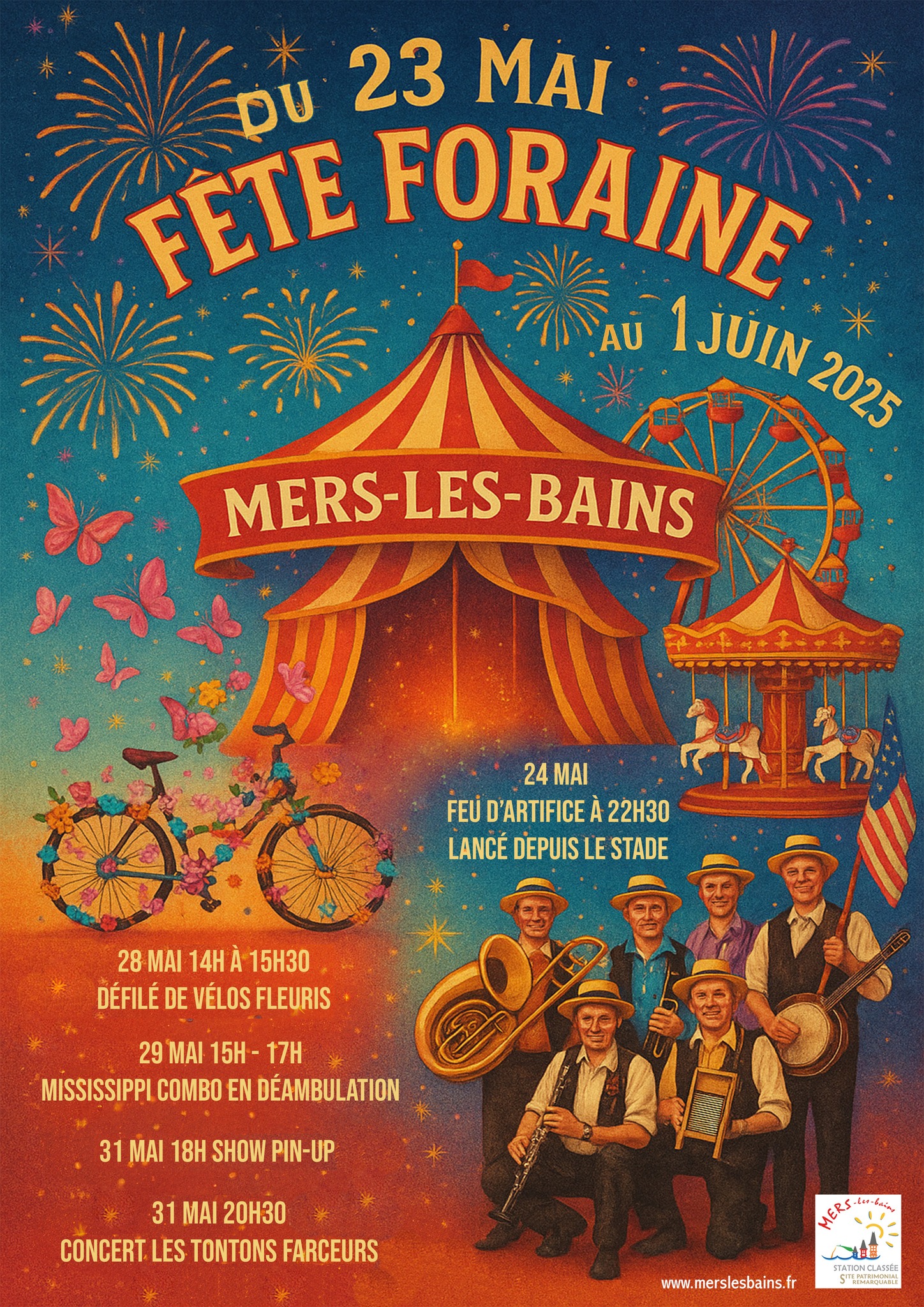 Fête Foraine jusqu’au 1er juin 2025 à MERS LES BAINS