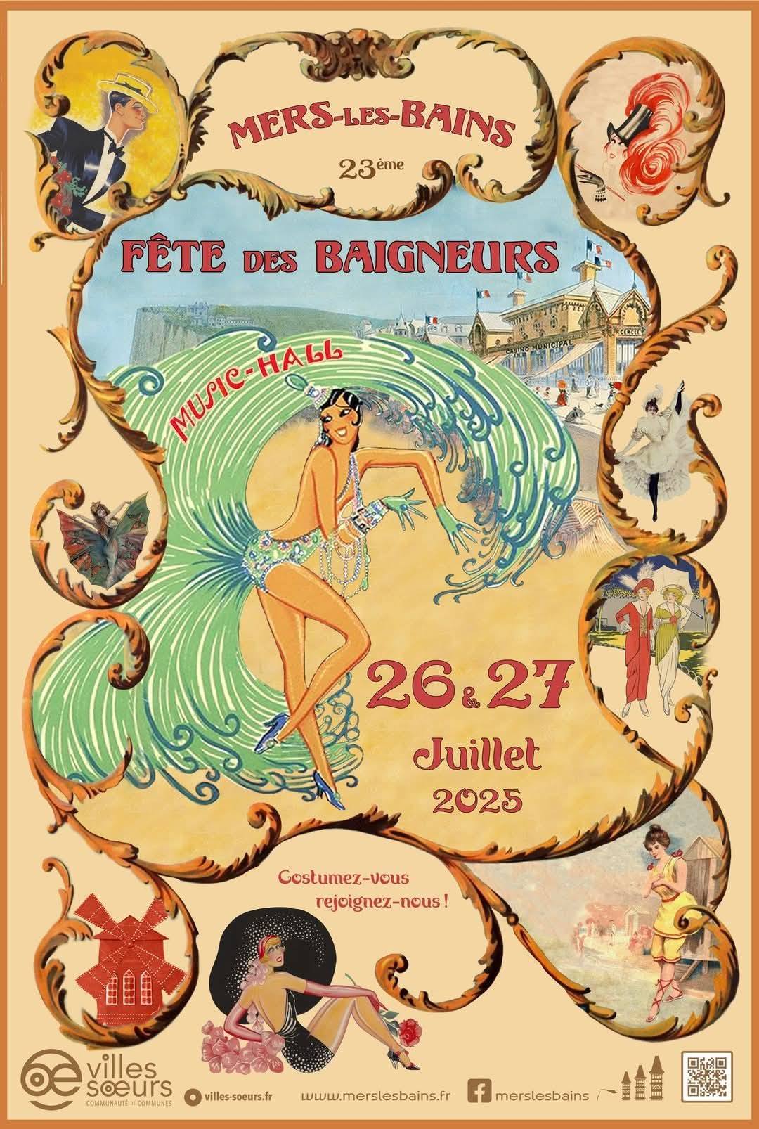 Fête des Baigneurs 2025, à Mers-les-Bains : « DEMANDEZ LE PROGRAMME »!!!