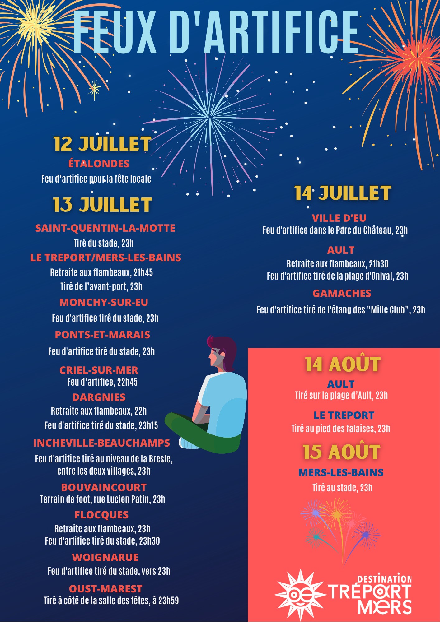 🎆 Feux d’artifice : la tournée d’été 2025 est lancée !