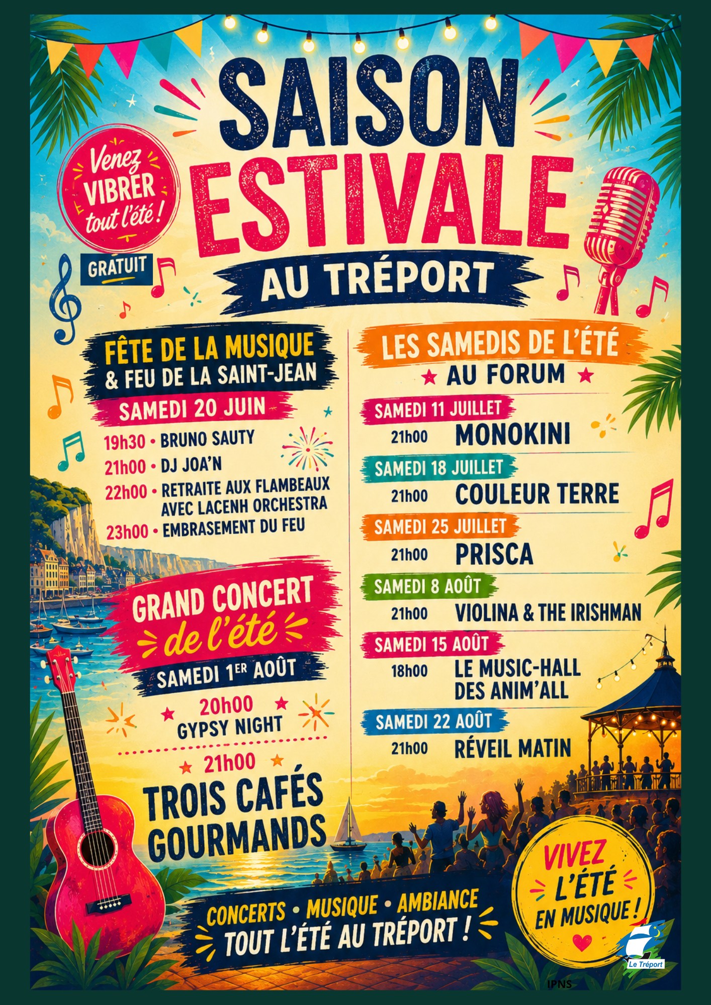 Saison estivale LE TREPORT