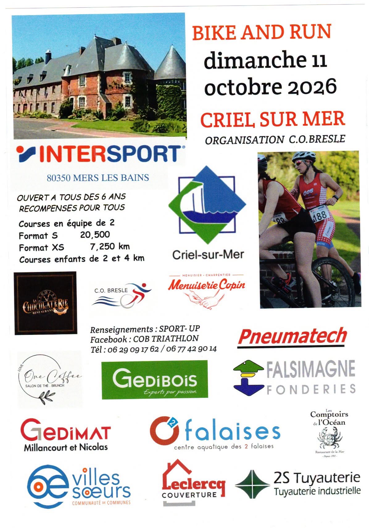 BIKE & RUN de CRIEL SUR MER le 11 octobre 2026